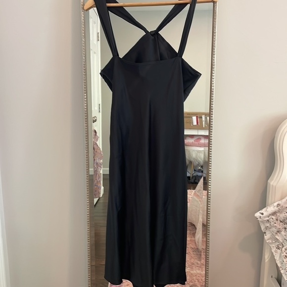 Tahari Silk Slip Midi Dress - Picture 4 of 7